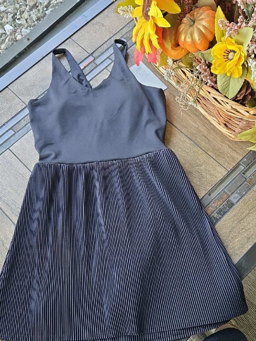 Target Black Girls' Pleated Tank Dress